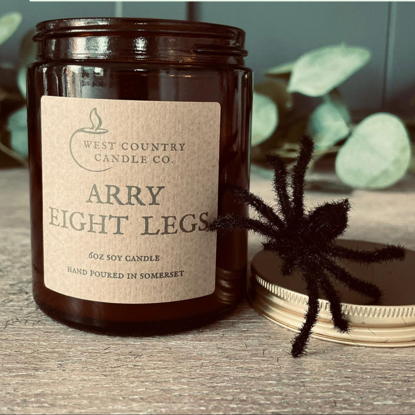 Arry Eight Legs Candle - Spider