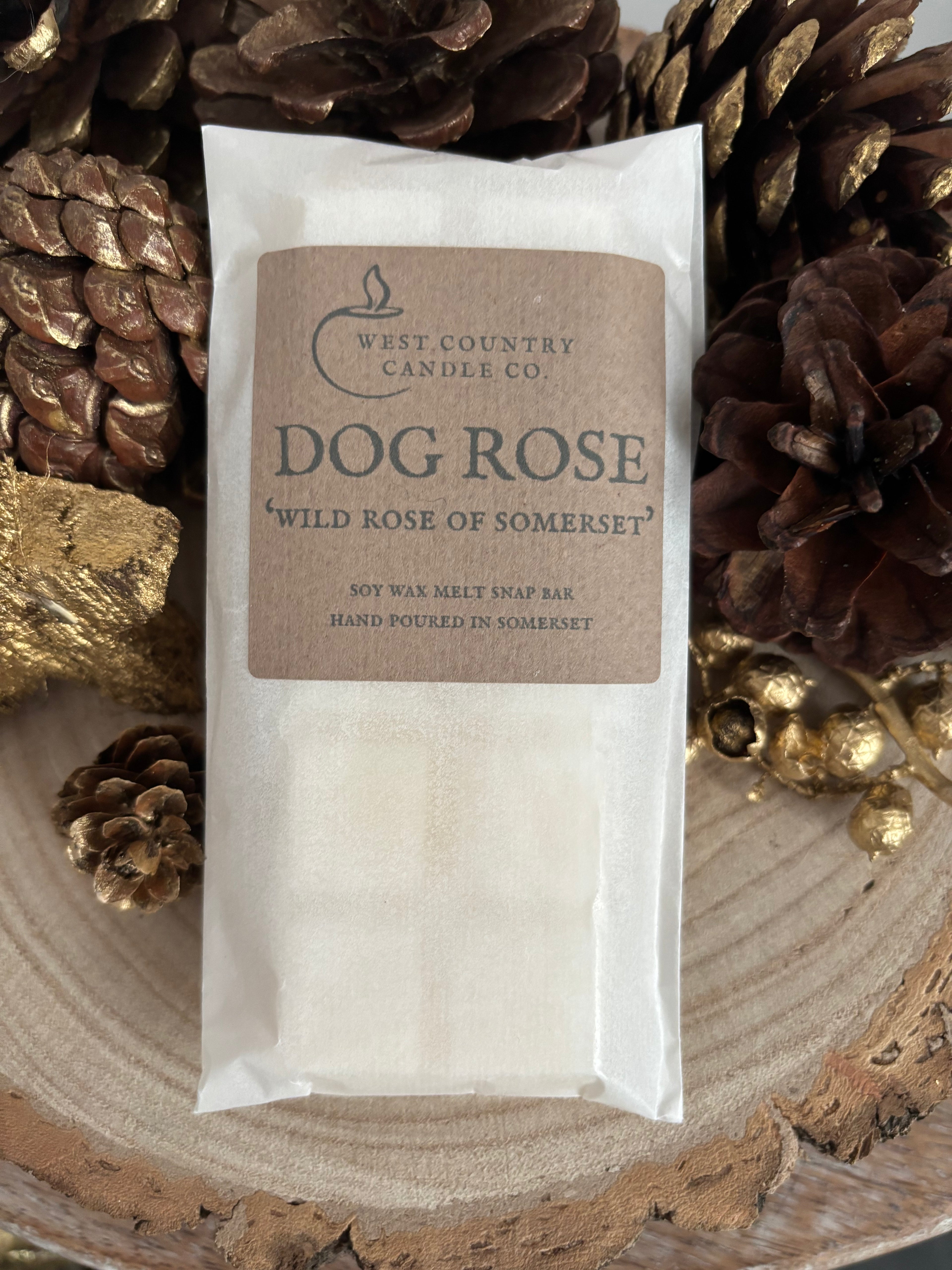 Dog Rose 'Somerset's Wild Rose'  Wax Melt Snap Bar