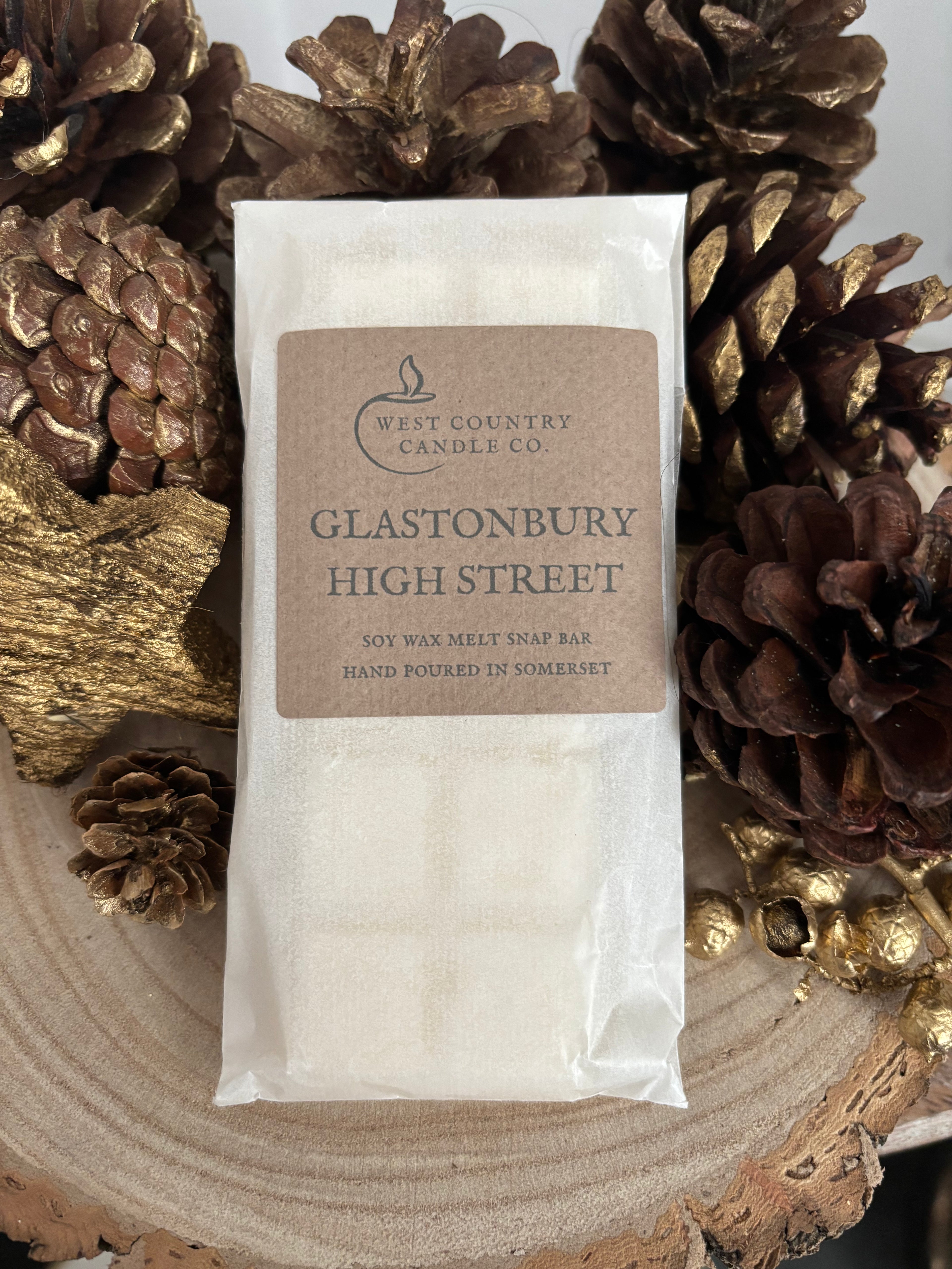 Glastonbury High Street - Nag Champa - Wax Melt Snap Bar