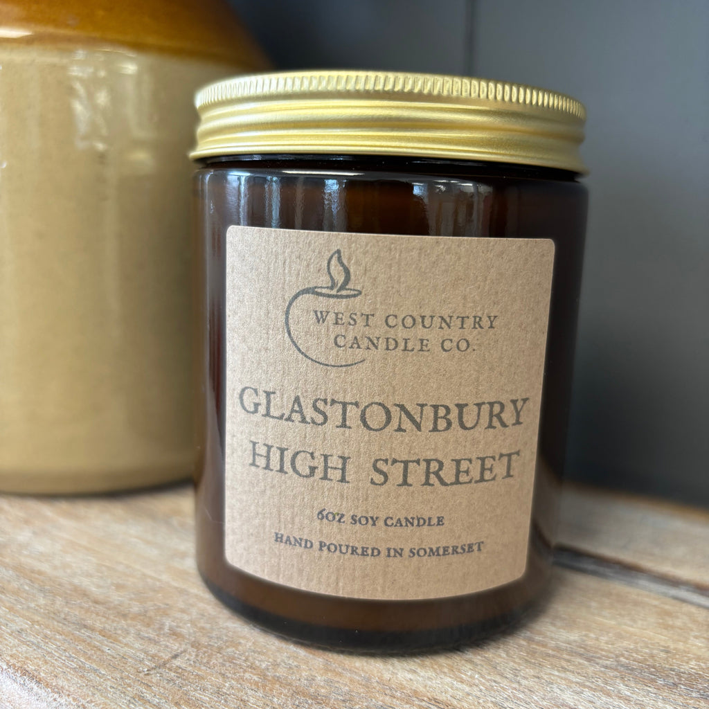 Glastonbury High Street- Nag Champa -  Soy Candle