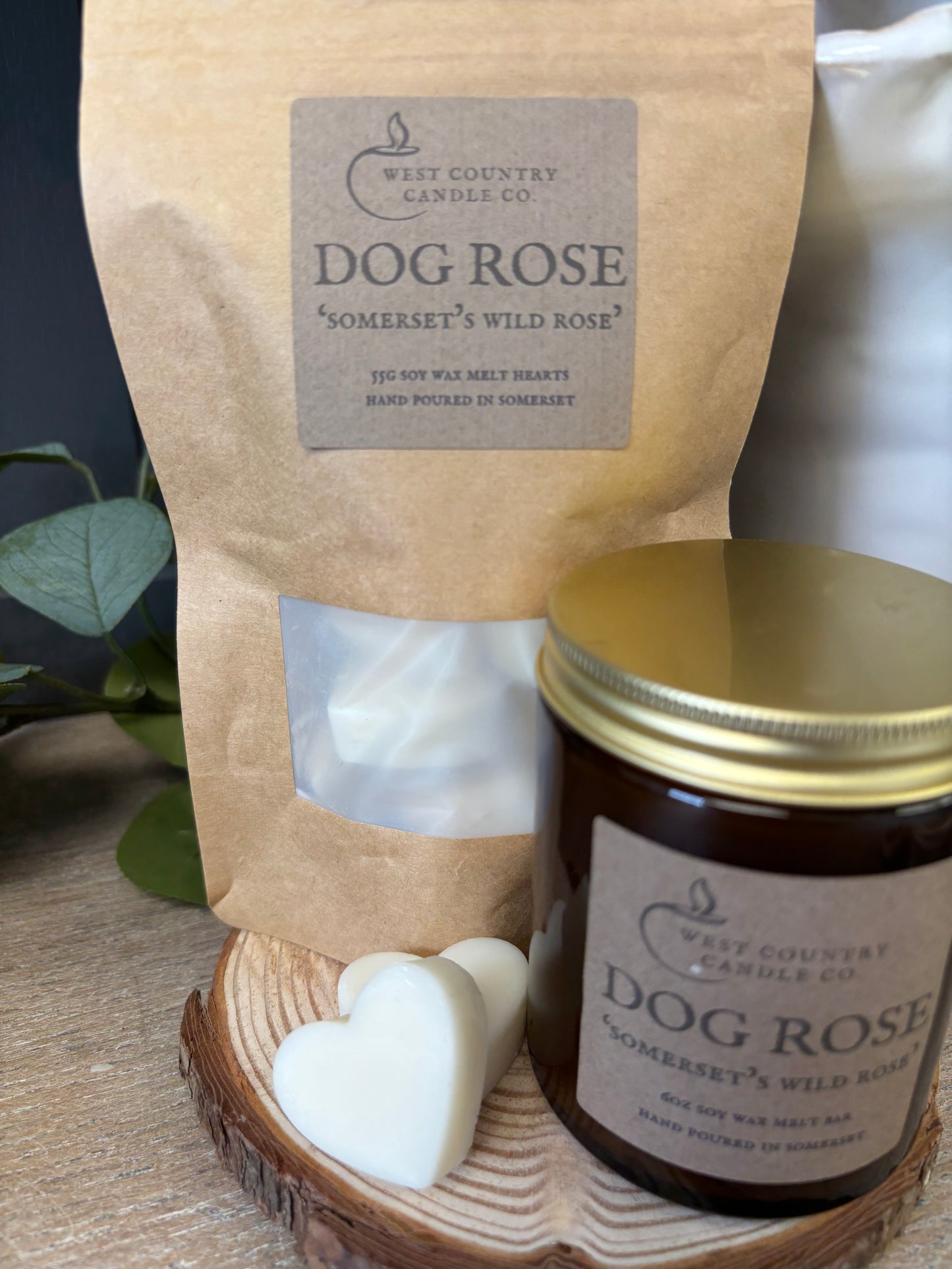 Dog Rose Heat Wax Melt Pouch