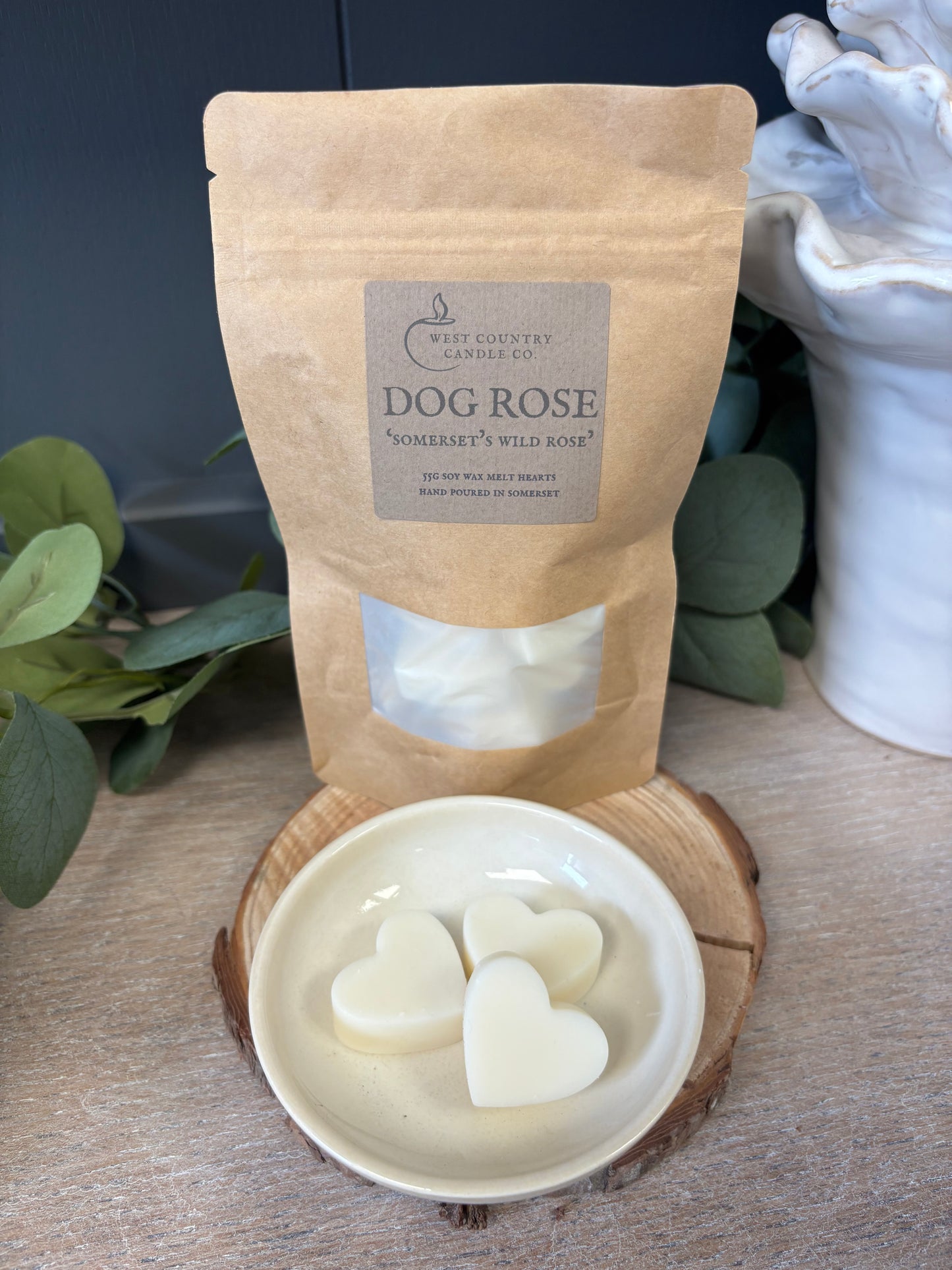 Dog Rose Heat Wax Melt Pouch