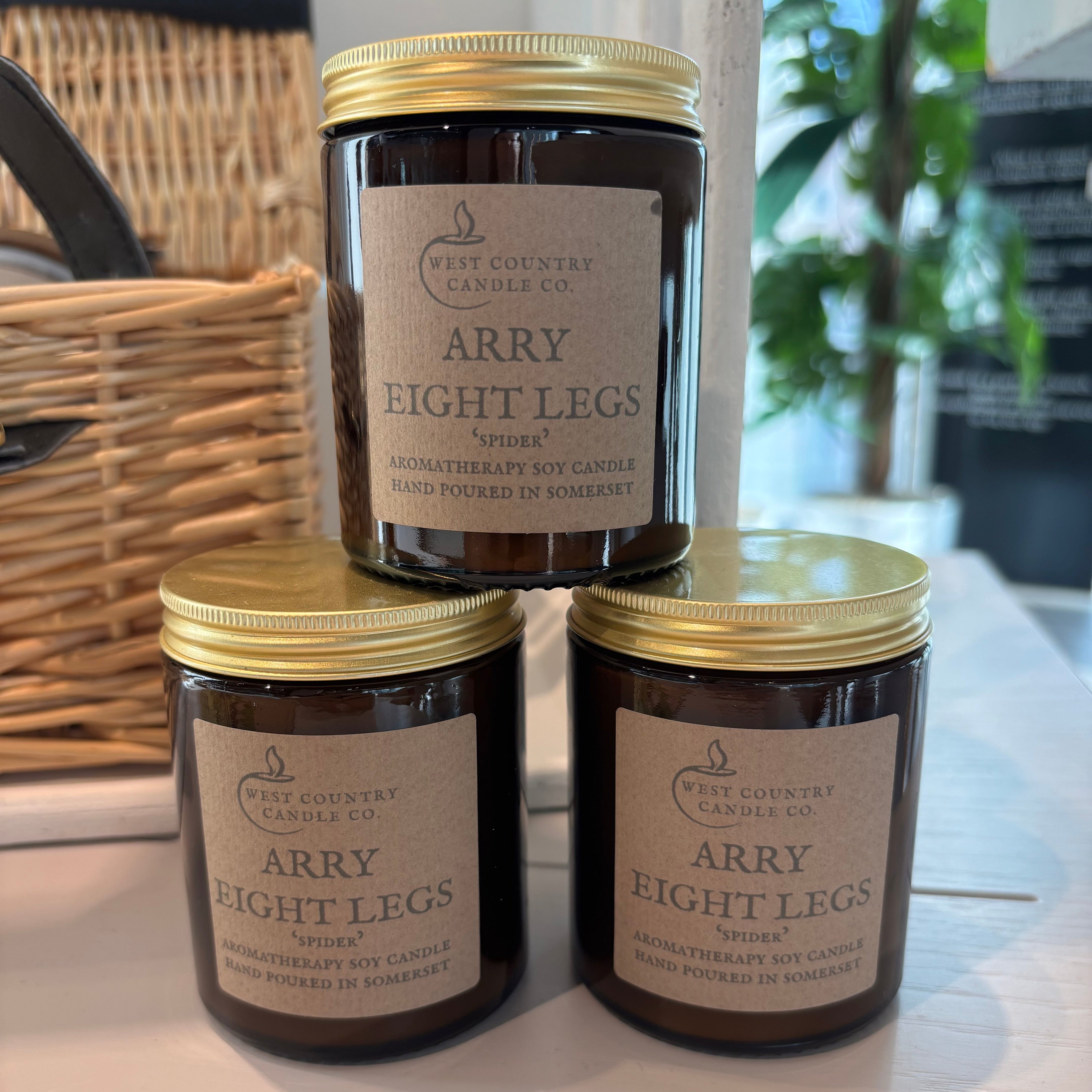 Arry Eight Legs - Aromatherapy Soy Candle