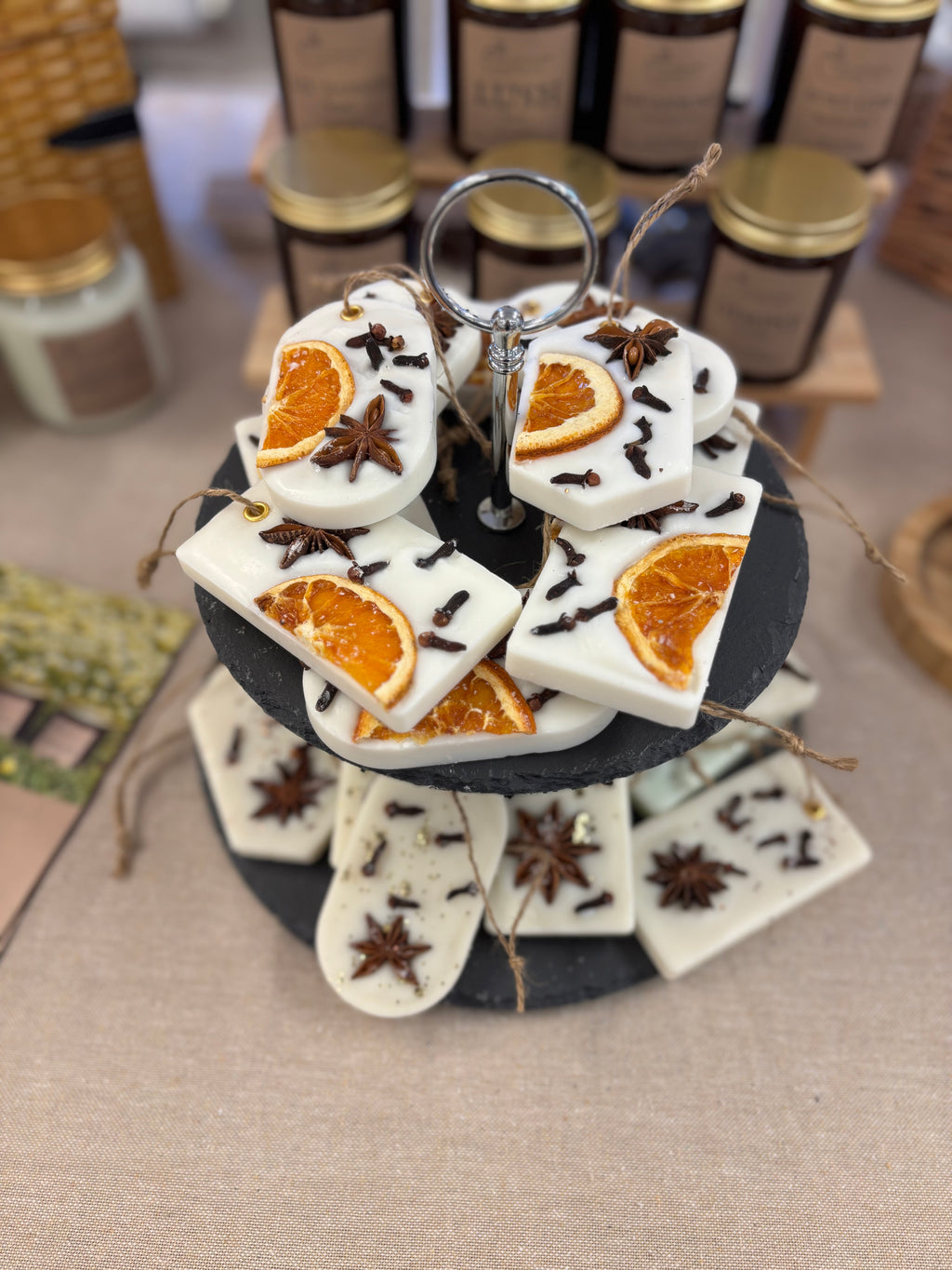 Merry Night - 'Christmas Eve' - Clementine & Festive Spices - Wax Sachet  - Set of 3