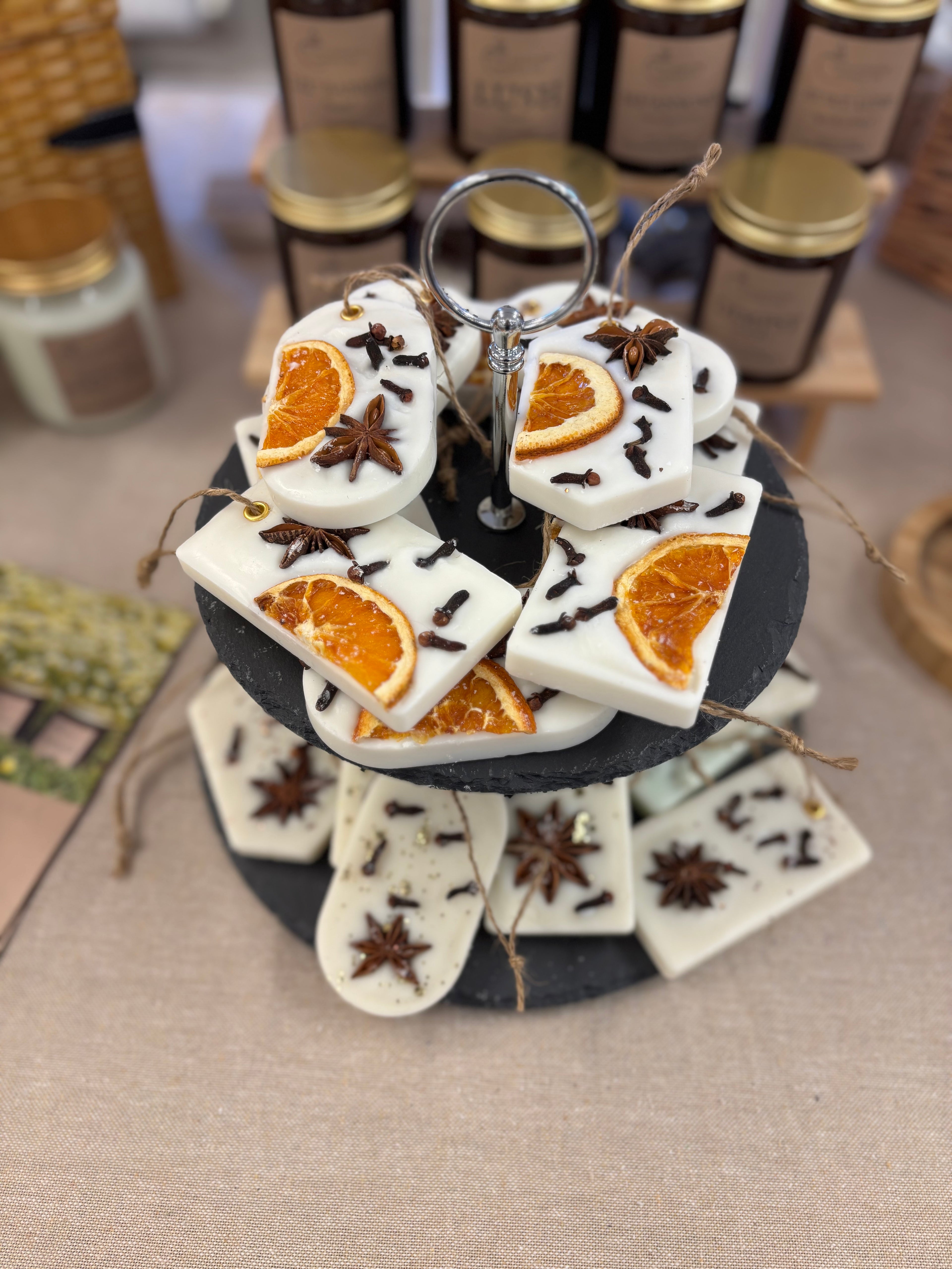 Merry Night - 'Christmas Eve' - Clementine & Festive Spices - Wax Sachet  - Set of 3