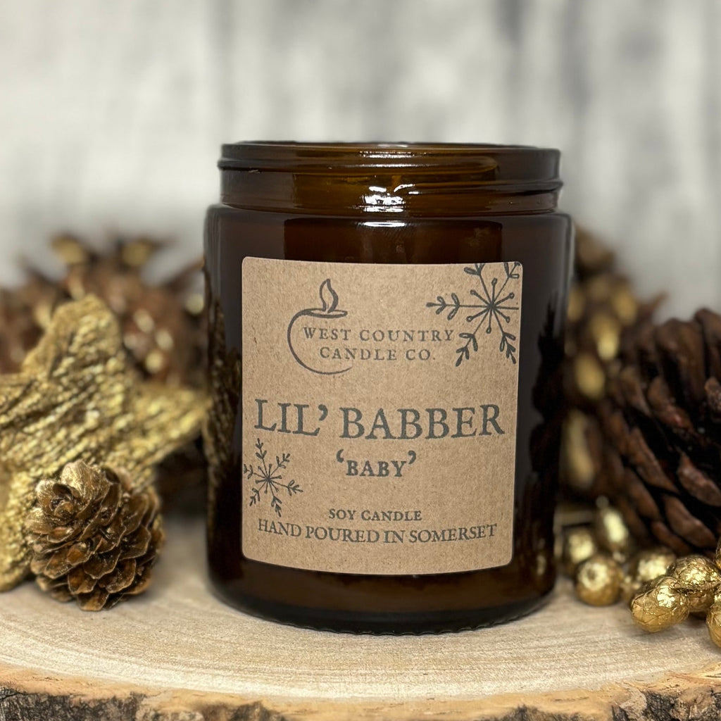 Lil'Babber 'Baby' - Baby Powder - Soy Wax Candle Christmas Edition 2025