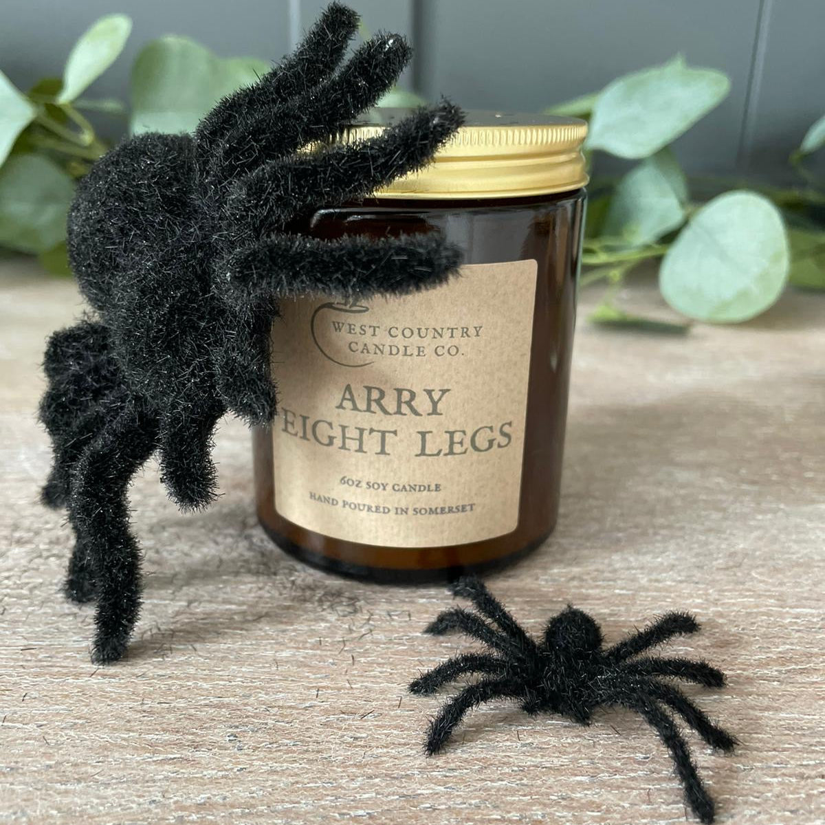 Arry Eight Legs - Aromatherapy Soy Candle